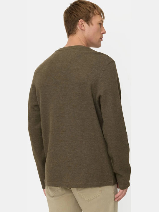 Henley T-shirt Olive