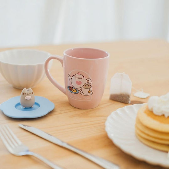 Grupo Erik Pusheen Чаша Керамична с Капак 350ml