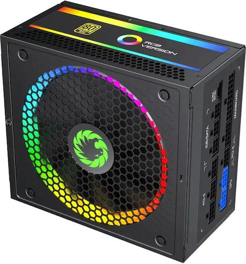 750W Черно Захранващо Блокче За Компютър Full Modular 80 Plus Gold (SAGMRGBPRO750)