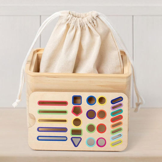 Montessori Εκπαιδευτικό Παιχνίδι από Ξύλο για 6+ Ετών