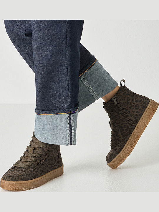 Damen Stiefeletten Braune
