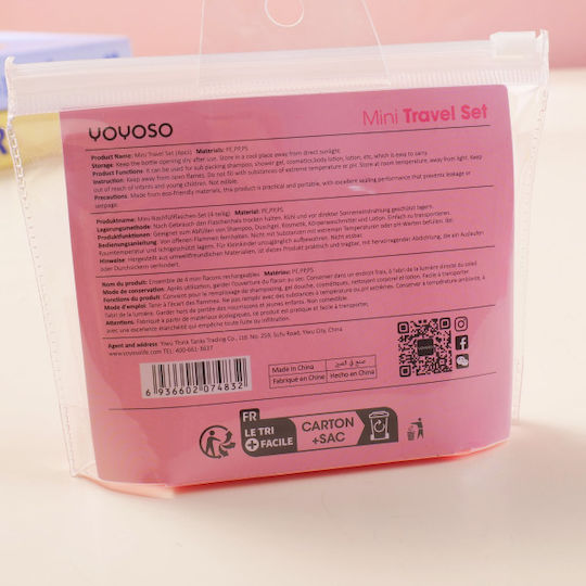 Travel Bottles 4pcs