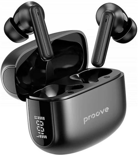 Proove Tempo In-Ear Bluetooth Kopfhörer mit Schweißbeständigkeit und Ladekoffer Schwarz