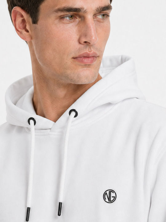 Sweatshirt mit Kapuze Weiß