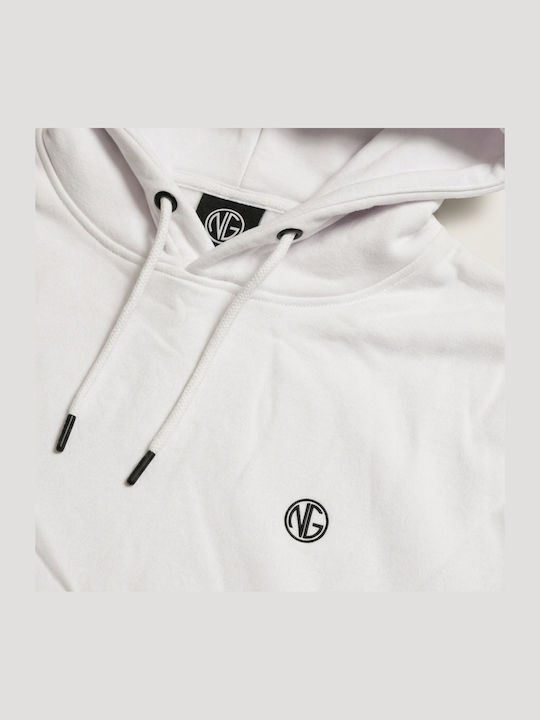 Sweatshirt mit Kapuze Weiß