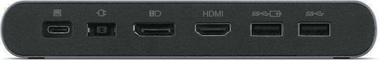 Lenovo USB-C Docking Station with Grey (40B30090DK)