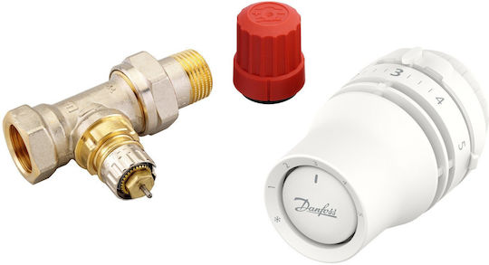 Danfoss Комплект термостатичен превключвател Ra-n Dn15 Прав 013g0013
