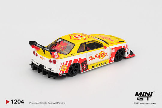 Μοντέλο Αυτοκινήτου Nissan Gt-r R34 Lb-super Silhouette Skyline Suppaiman Okinawa 2025 1:64 Mini Gt Mgt01204-r