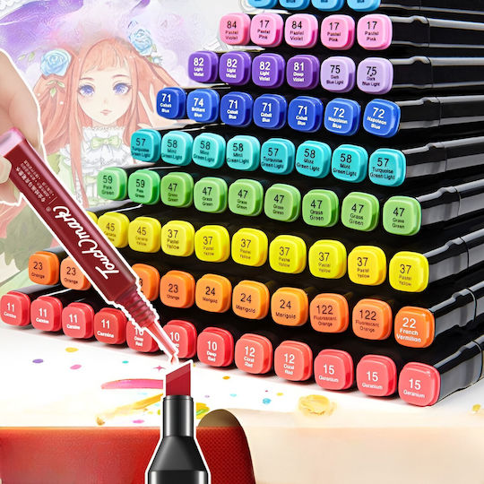 Μαρκαδόρος Αλκοόλης Multicolor