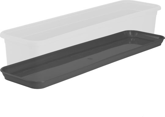Kadax Topfplatten Kunststoff Grau 60x14.9cm