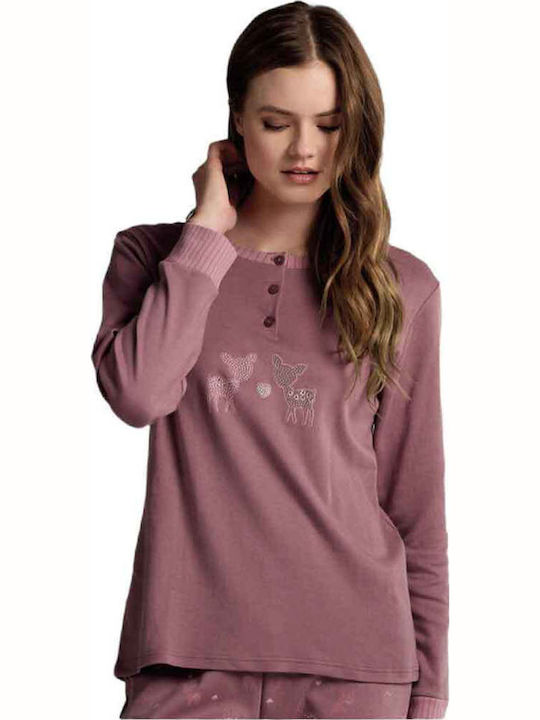Infiore Winter Women's Pyjamas Set Light Purple