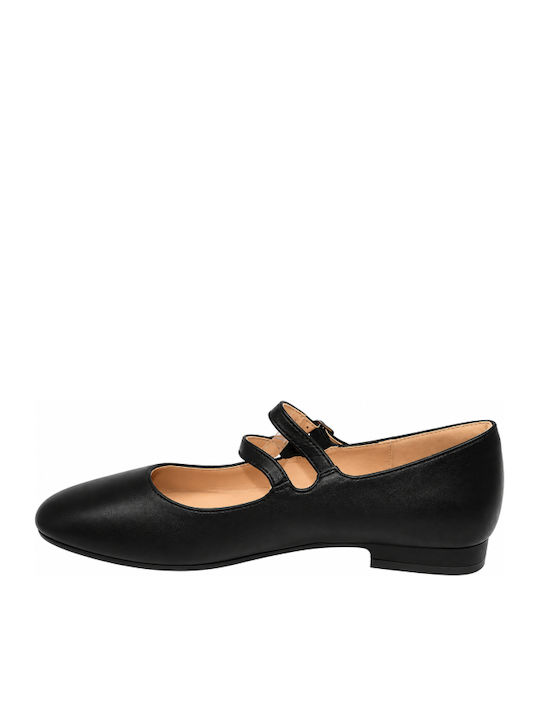 Heels with Strap & Chunky Low Heel Black WM-MP8007-1-27HH-BLACK