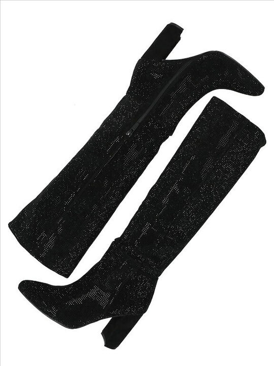 Krystal Damenstiefel Schwarz