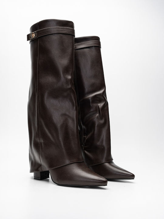 Damenstiefel Braun