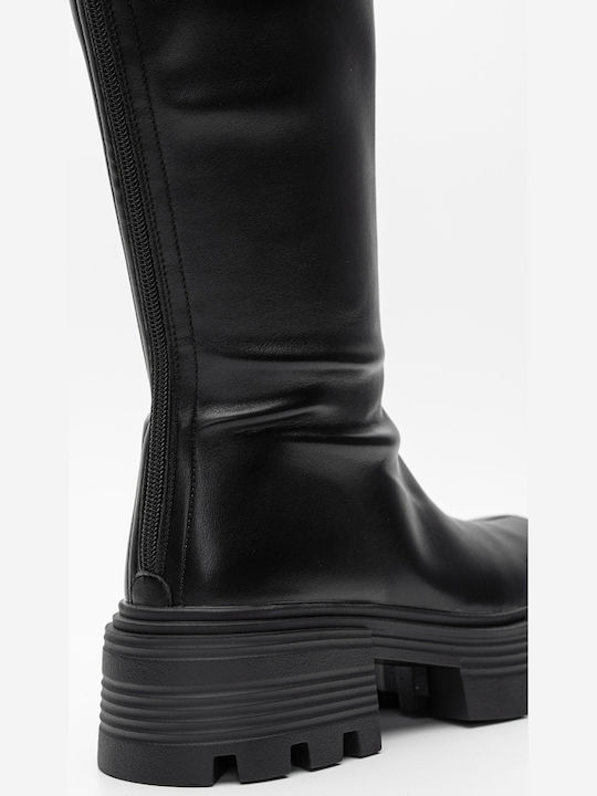 Damenstiefel Schwarz