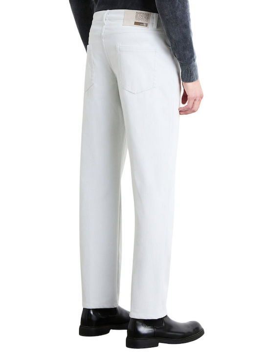 Men's Trousers Regular Fit Ecru