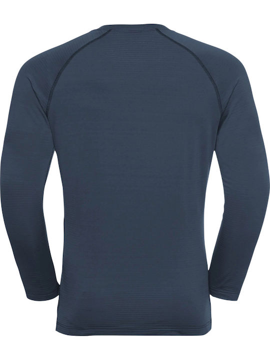 Jack Wolfskin Men's Thermal Long-Sleeved Shirt Blue