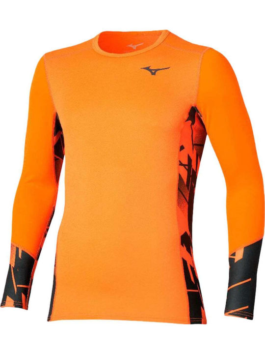 Mizuno Ισοθερμική Μπλούζα Πορτοκαλί Mizuno Ισοθερμική Μπλούζα Πορτοκαλί