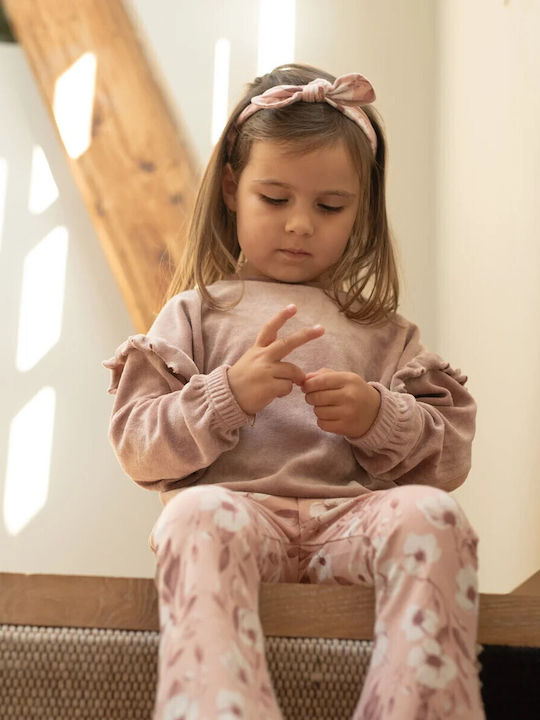 Kinderhosen Rosa Set