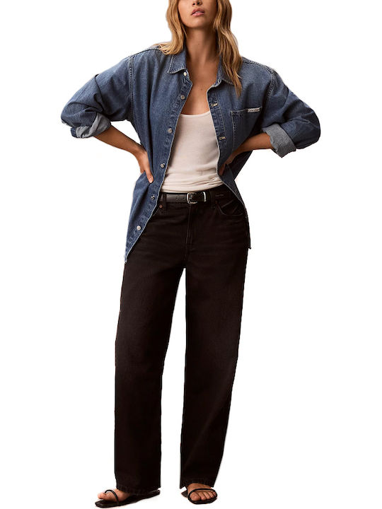 Women's Jean Pants in Relaxed Fit Black