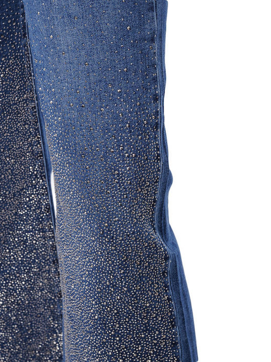 High Rise Women's Jean Pants in Straight Leg Style