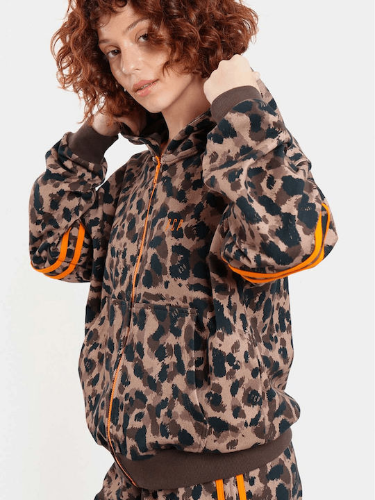 Women's Hooded Sweatshirt Brown