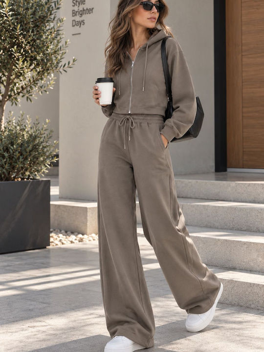 Grey Sweatpants Set