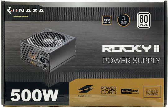 Inaza Rocky 2 500W Negru Sursă de Alimentare pentru Calculator Full Wired