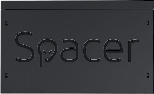 Spacer 600W Schwarzes Netzkabel Voll Verkabelt 80 Plus Bronze (SPPS-BZCO-600)