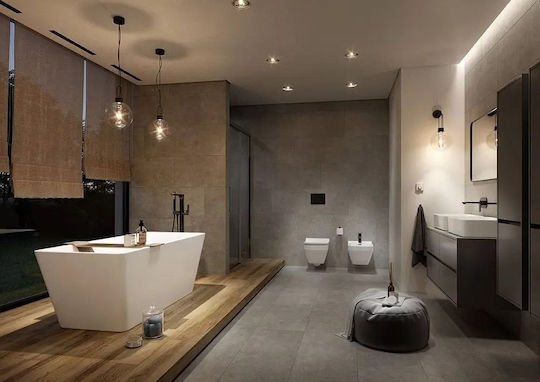 Cersanit Freestanding Acrylic Bathtub 162x72cm
