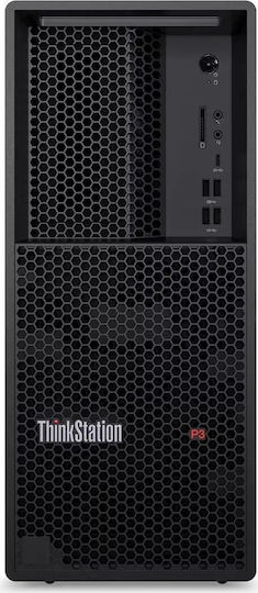 Lenovo ThinkStation P3 Tower Gen 2 Desktop PC Ultra 7-265K 64GB DDR5 1TB SSD RTX 4000 Ada Windows 11 Pro με Tastatur (DE)