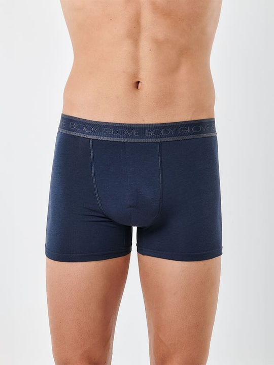 Men's Boxers Black-denim Blue-grey 3Pack
