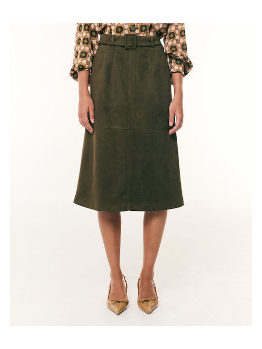 Damenröcke Olive