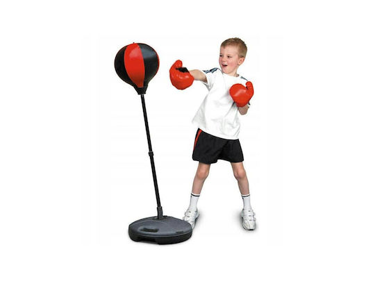 Kinderset Boxen Schlagring Set Boxsack Boxhandschuhe Mit Verstellbarer Höhe 70-110cm
