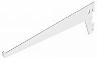 Malys Group Heavy-Duty Shelf Bracket Made of Stainless Steel in White Colour 70mm