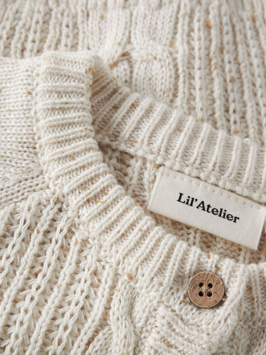Kids Cardigan Beige