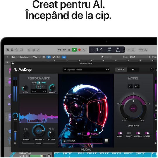 Apple MacBook Pro 14.2" IPS Ecran Retina 120Hz (M5 Max-18-Core/64GB/2TB SSD) Argintiu (Tastatură UK)