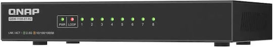 QNap QSW-1108-8T-R2 Comutator L2 cu 8 Porturi Gigabit (1Gbps) Ethernet