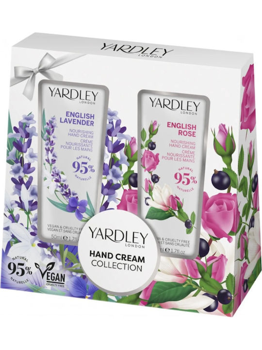 Yardley Set English Rose Hand Cream 50 Ml + English Lavender Moisturizing Hand Cream 50 Ml Yardley Set English Rose Hand Cream 50 Ml + English Lavender Moisturizing Hand Cream 50 Ml