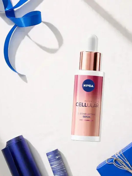 Nivea Cellular Expert Lift Geschenkset Serum 30 Ml + Mizellenwasser Für Sensitive Haut 400 Ml