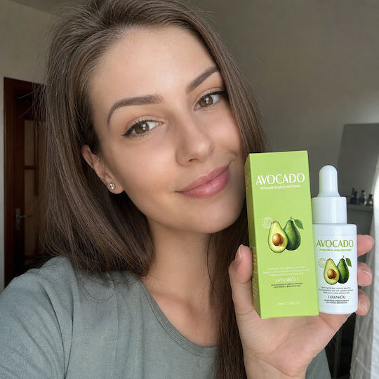 Pachet de revitalizare a pielii Ser cu avocado + demachiant cu aur de 24k