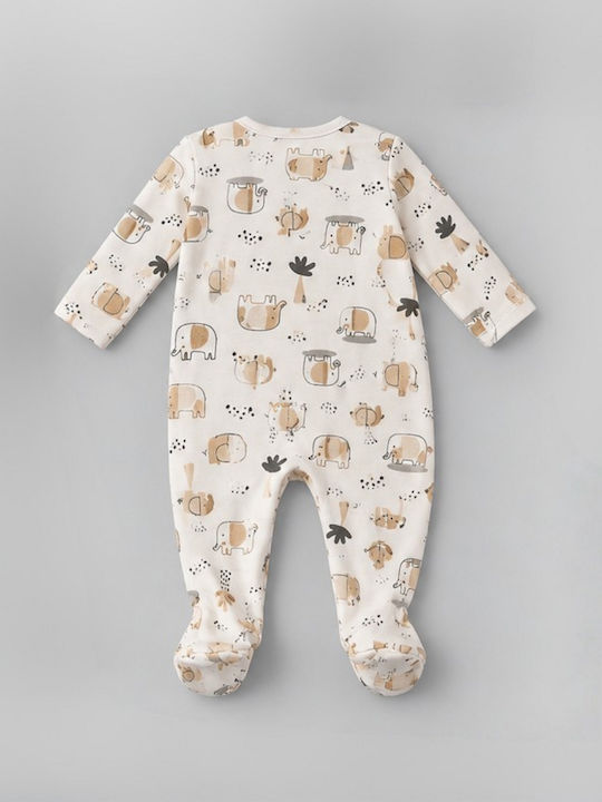 Serafino Set Onesie With Accessories Beige 5 Pieces Serafino Set Onesie With Accessories Beige 5 Pieces