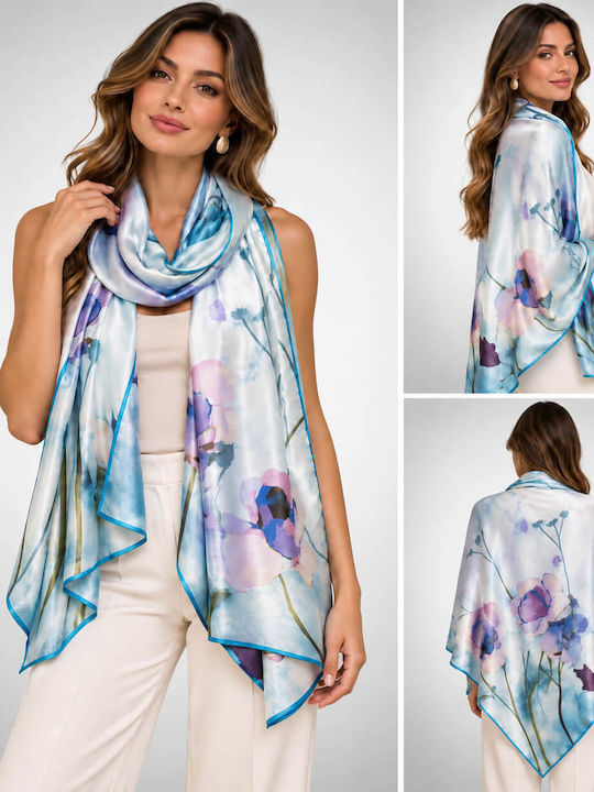 Suga Women's Light Blue Scarf