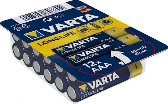 Varta Varta Long Life AAA Alkaline-Batterien (6 Stück)