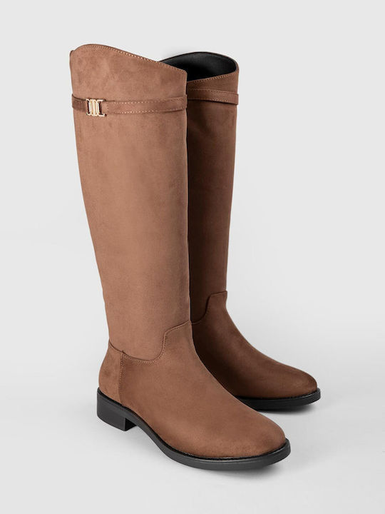 Damenstiefel Reiten Braun