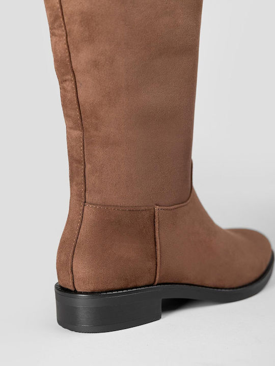 Damenstiefel Reiten Braun