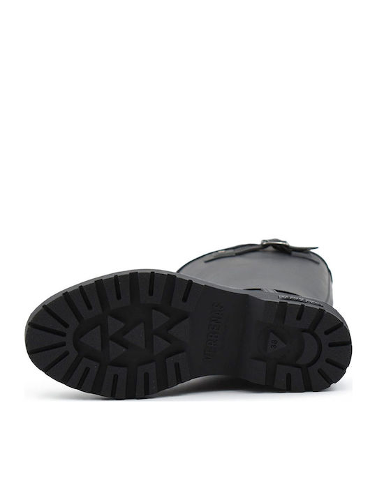 Damen Gummistiefel Schwarze