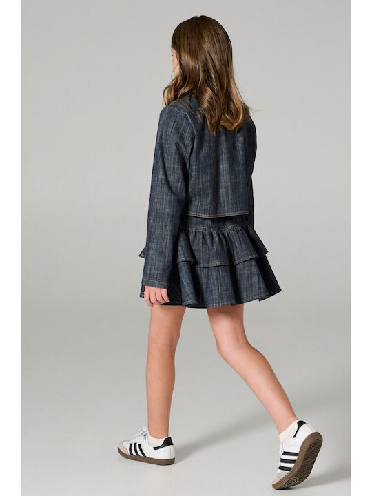 Kids Denim Blue Skirt