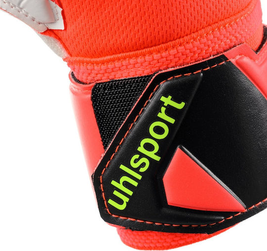Uhlsport Supersoft Adults Goalkeeper Gloves Orange