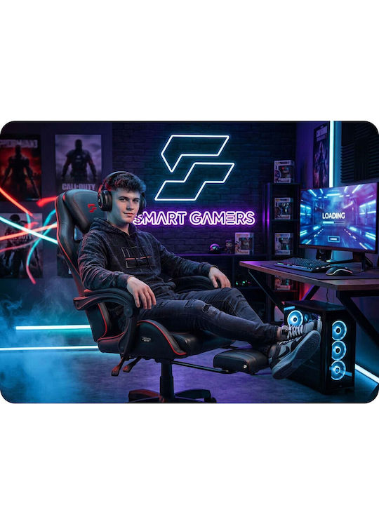 Sofotel Specter Scaun Gaming din Piele Sintetică cu Suport de Picioare